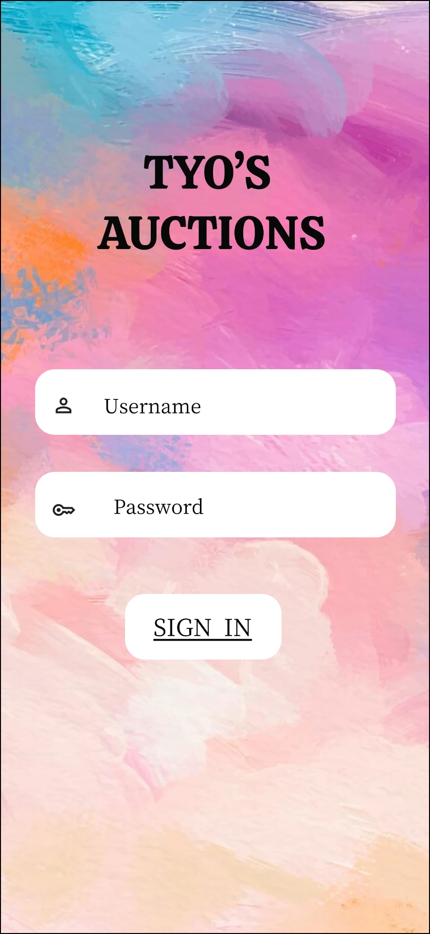 Tyo's Auction App — Trust Through Design